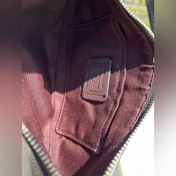 COACH Small Payton In Black Leather CN011 - Picture 7 of 11